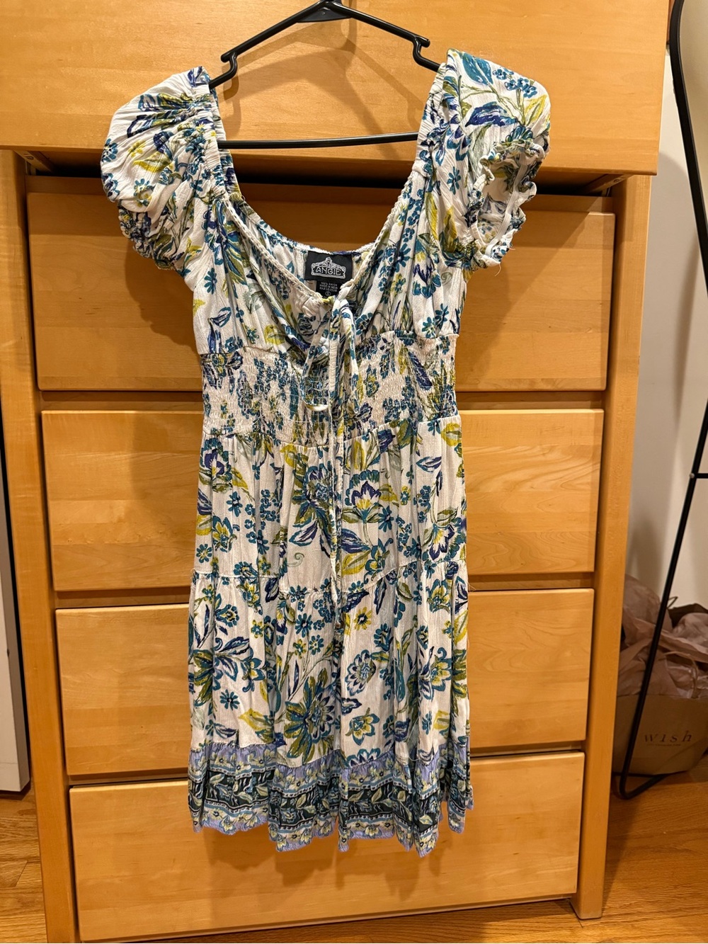 Blue & White Floral Sundress
